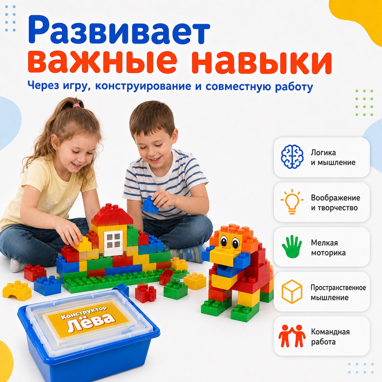 Конструктор Лёва для реализации инженерных проектов. Базовый набор