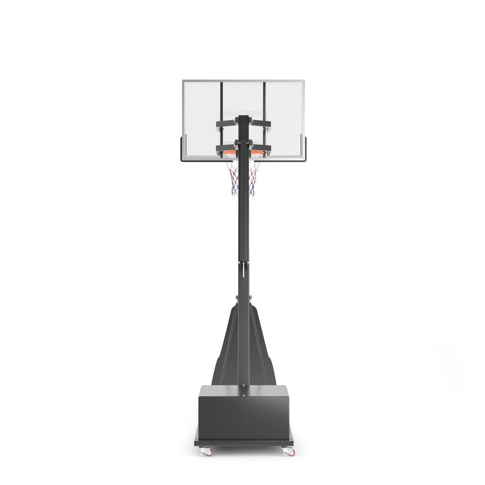 Баскетбольная стойка UNIX Line B-Stand-PC PRO 54"x32" (140 х 82 см) R45 H230-305 см
