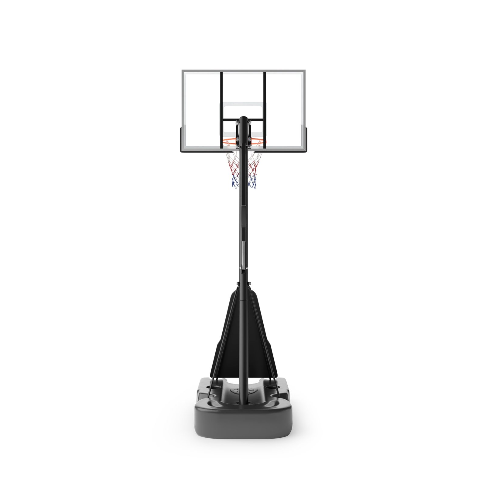 Баскетбольная стойка UNIX Line B-Stand-PC 49"x33" (122 х 81 см) R45 H240-305 см