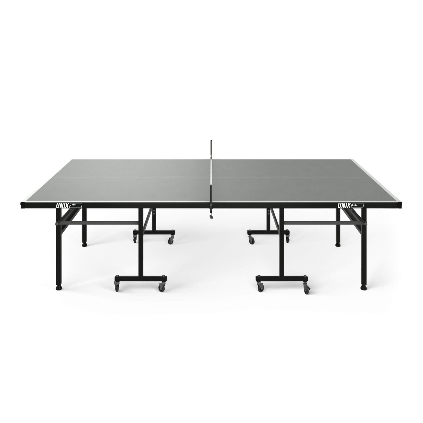 Всепогодный теннисный стол UNIX Line для улицы outdoor 6 мм, серый