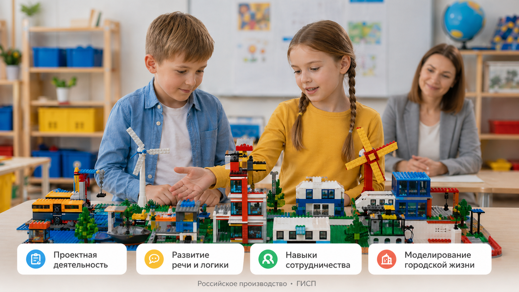 Конструктор Лёва. Городская жизнь 9389 техник