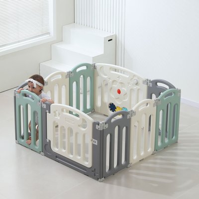 Манеж UNIX Kids Simple / Простой 114x151 см цветной