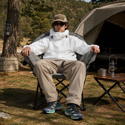 Кресло складное UNIX Camp Nexus серый