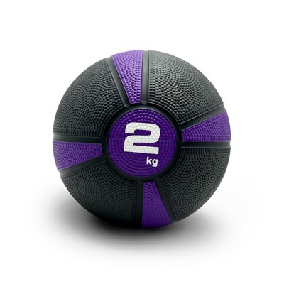 Медбол UNIX Fit PRO 2 кг фиолетовый