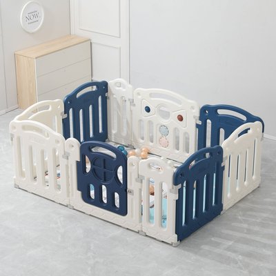 Манеж UNIX Kids Classic / Классик 160x120 см синий