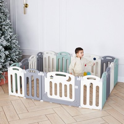 Манеж UNIX Kids Simple / Простой 151x151 см цветной