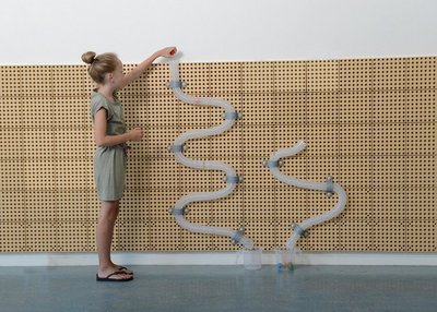 STEM Юный сантехник. Набор труб из 121 предмета