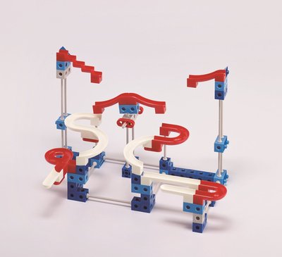 Конструктор «Лабиринт с шариками Marble Run и 2-х см. соединяющимися кубиками (102 детали)»